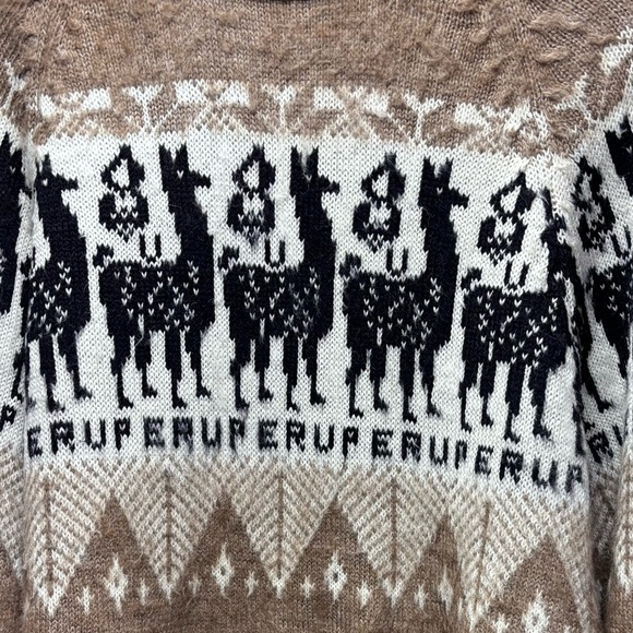 Vintage Peruvian Alpaca Sweater - Picture 4 of 4